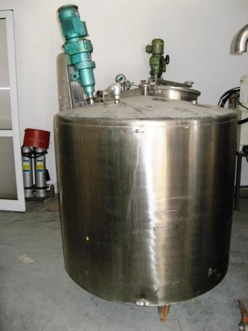 Zbiornik 1500 LTR - Mieszanie / Płaszcz